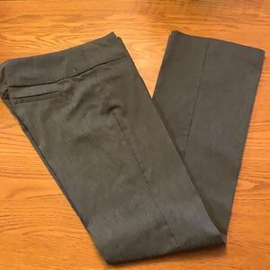 Pants ladies gray front and back pockets Sz 8